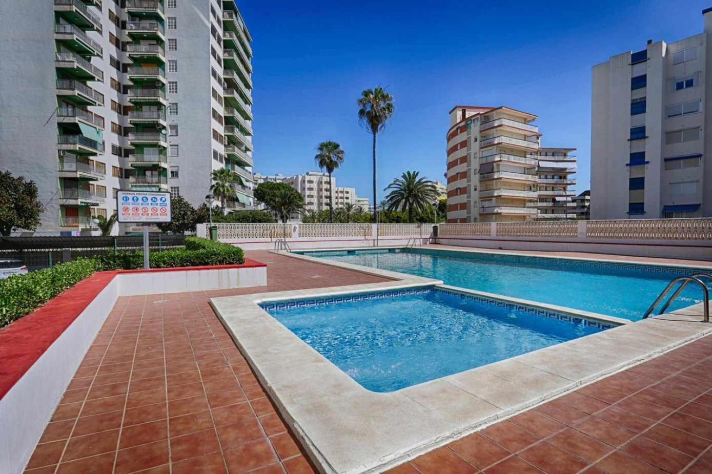 Apartamento Brasil Mar Playa de Gandia Eksteriør billede
