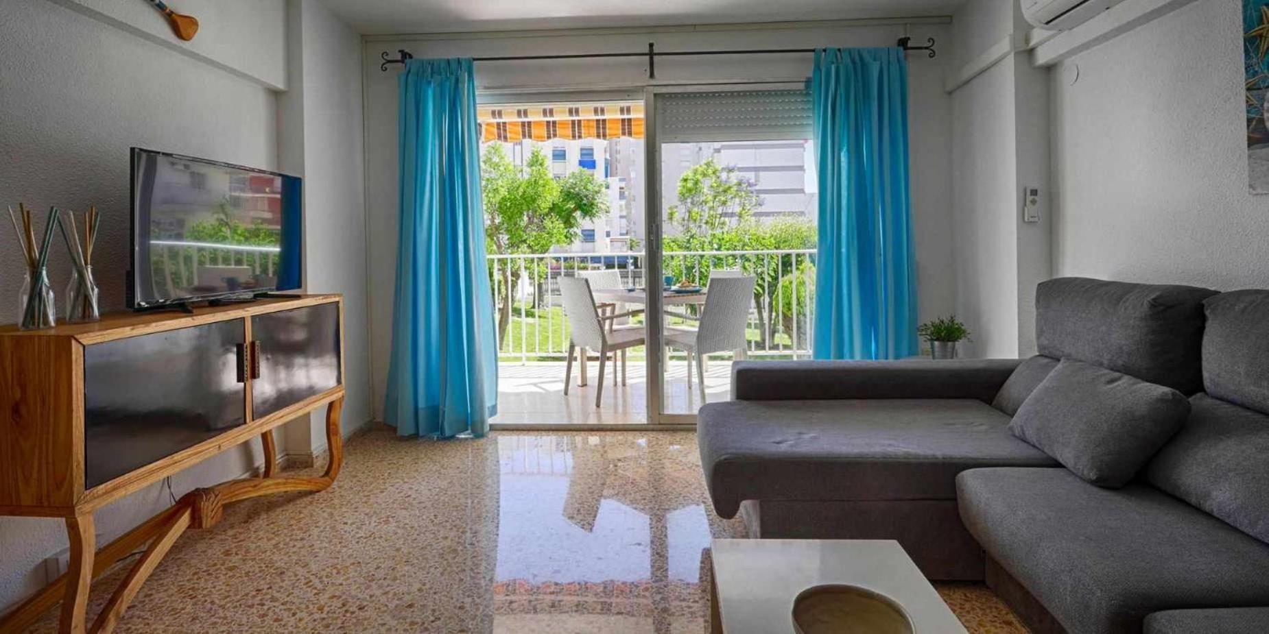 Apartamento Brasil Mar Playa de Gandia Eksteriør billede